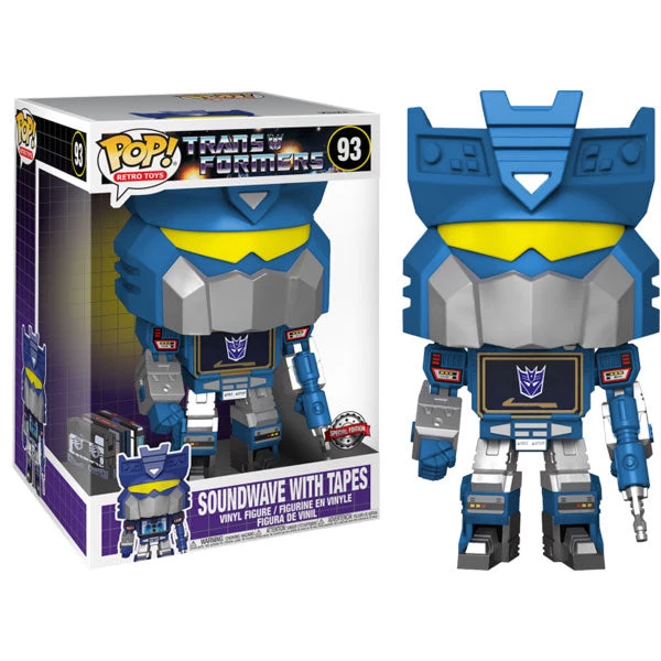 Gametraders Rouse Hill Transformers - Soundwave With Tapes US Exclusive 10" Pop! Vinyl Pop Vinyls 5 Gametraders Rouse Hill Transformers - Soundwave With Tapes US Exclusive 10" Pop! Vinyl Pop Vinyls