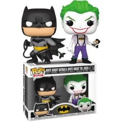 Gametraders Rouse Hill Batman - Batman & Joker (White Knight) US Exclusive Pop! Vinyl 2-Pack (damaged Box)