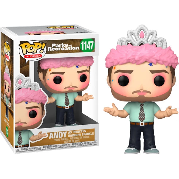 Gametraders Rouse Hill Parks And Recreation - Andy Princess Rainbow Sparkle Pop! Vinyl 5 Gametraders Rouse Hill Parks And Recreation - Andy Princess Rainbow Sparkle Pop! Vinyl