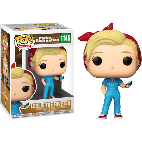 Gametraders Rouse Hill Parks And Recreation - Leslie The Riveter Pop! Vinyl Pop Vinyls 5 Gametraders Rouse Hill Parks And Recreation - Leslie The Riveter Pop! Vinyl Pop Vinyls