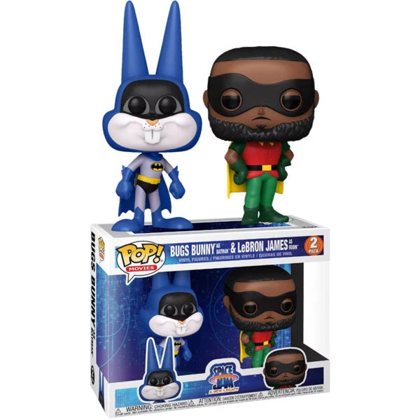 Gametraders Rouse Hill Space Jam 2: A New Legacy - Bugs Bunny As Batman & LeBron James As Robin US Exc Pop! 2-Pack 4 Gametraders Rouse Hill Space Jam 2: A New Legacy - Bugs Bunny As Batman & LeBron James As Robin US Exc Pop! 2-Pack