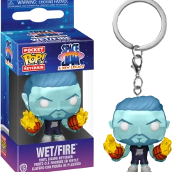 Gametraders Rouse Hill Space Jam 2: A New Legacy - Wet/Fire Pocket Pop! Keychain Pop Vinyls