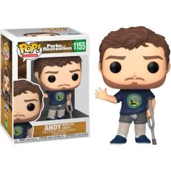 Gametraders Rouse Hill Pop Vinyls Parks And Recreation - Andy With Leg Casts US Exclusive Pop! Vinyl