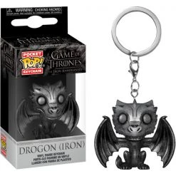 Gametraders Rouse Hill Pop Vinyls Game Of Thrones - Drogon (Iron) Pocket Pop! Keychain