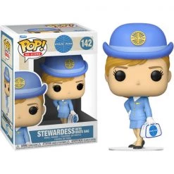 Gametraders Rouse Hill Pop Vinyls Pan Am - Stewardess With White Bag Pop! Vinyl 7 Gametraders Rouse Hill Pop Vinyls Pan Am - Stewardess With White Bag Pop! Vinyl