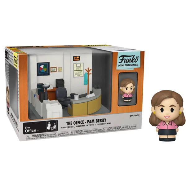 Gametraders Rouse Hill Pop Vinyls The Office - Pam Beesly With Dunder Mifflin Office Diorama Mini Moments Vinyl Figure 3 Gametraders Rouse Hill Pop Vinyls The Office - Pam Beesly With Dunder Mifflin Office Diorama Mini Moments Vinyl Figure
