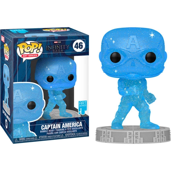 Gametraders Rouse Hill Avengers - Captain America Infinity Saga Blue (Artist) Pop! Vinyl With Protector Pop Vinyls 5 Gametraders Rouse Hill Avengers - Captain America Infinity Saga Blue (Artist) Pop! Vinyl With Protector Pop Vinyls