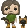 Gametraders Rouse Hill The Walking Dead - Daryl With Dog Pop! Vinyl Pop Vinyls