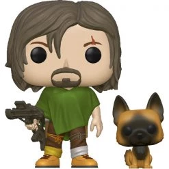 Gametraders Rouse Hill The Walking Dead - Daryl With Dog Pop! Vinyl Pop Vinyls