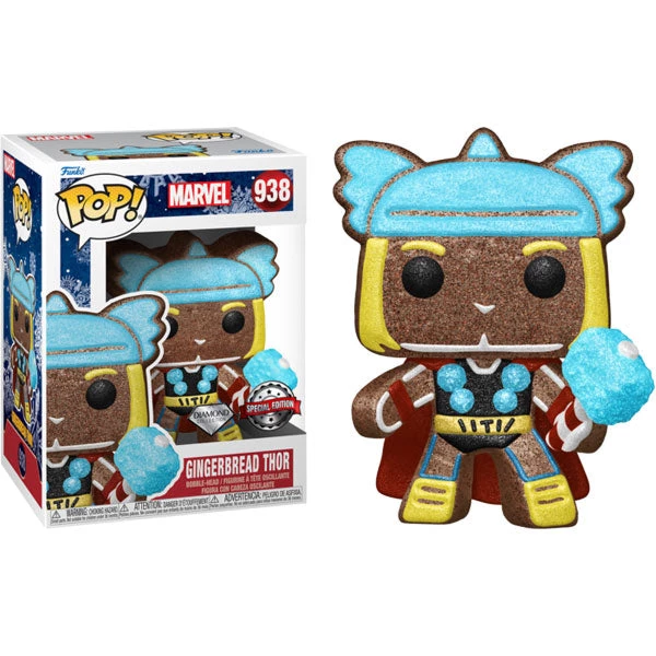 Gametraders Rouse Hill Pop Vinyls Thor - Thor Gingerbread Diamond Glitter US Exclusive Pop! Vinyl 5 Gametraders Rouse Hill Pop Vinyls Thor - Thor Gingerbread Diamond Glitter US Exclusive Pop! Vinyl
