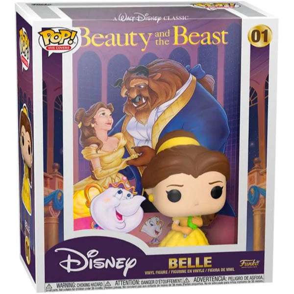 Gametraders Rouse Hill Beauty And The Beast - Belle With Mirror US Exclusive Pop! VHS Cover 3 Gametraders Rouse Hill Beauty And The Beast - Belle With Mirror US Exclusive Pop! VHS Cover
