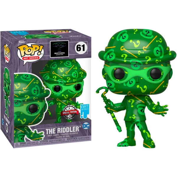 Gametraders Rouse Hill Batman Forever - Riddler (Artist Series) US Exclusive Pop! Vinyl With Protector 5 Gametraders Rouse Hill Batman Forever - Riddler (Artist Series) US Exclusive Pop! Vinyl With Protector