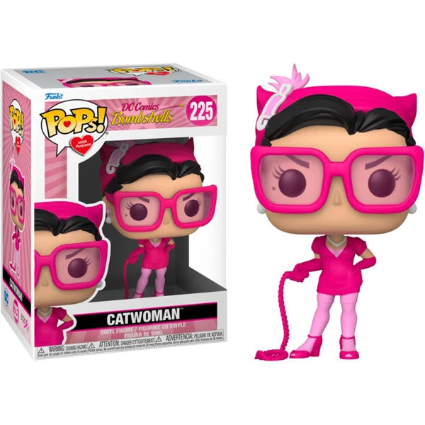 Gametraders Rouse Hill Pop Vinyls DC Bombshells - Catwoman Breast Cancer Awareness Pop! Vinyl 5 Gametraders Rouse Hill Pop Vinyls DC Bombshells - Catwoman Breast Cancer Awareness Pop! Vinyl