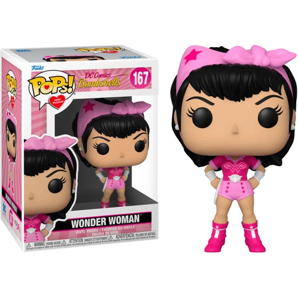 Gametraders Rouse Hill DC Bombshells - Wonder Woman Breast Cancer Awareness Pop! Vinyl 5 Gametraders Rouse Hill DC Bombshells - Wonder Woman Breast Cancer Awareness Pop! Vinyl