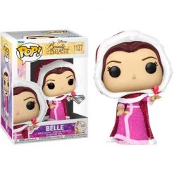 Gametraders Rouse Hill Pop Vinyls Beauty And The Beast - Belle Winter Diamond Glitter US Exclusive Pop! Vinyl