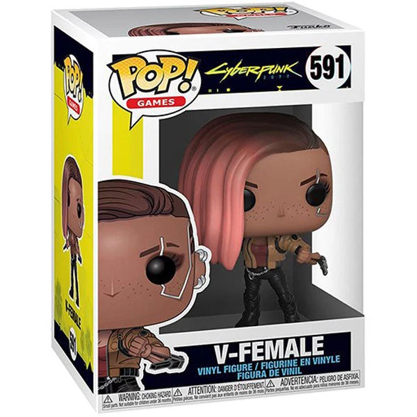 Gametraders Rouse Hill Cyberpunk 2077 - V-Female Pop! Vinyl Pop Vinyls 4 Gametraders Rouse Hill Cyberpunk 2077 - V-Female Pop! Vinyl Pop Vinyls