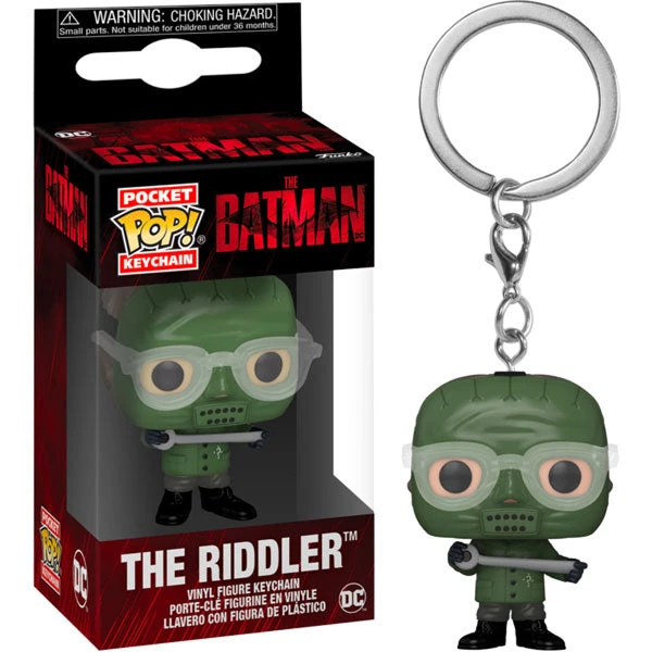 Gametraders Rouse Hill The Batman - The Riddler Pocket Pop! Keychain Pop Vinyls 3 Gametraders Rouse Hill The Batman - The Riddler Pocket Pop! Keychain Pop Vinyls
