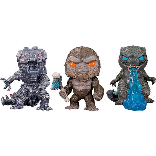 Gametraders Rouse Hill Pop Vinyls Godzilla Vs Kong - Kong Godzilla & Mechagodzilla US Exclusive Pop! 3-Pack 5 Gametraders Rouse Hill Pop Vinyls Godzilla Vs Kong - Kong Godzilla & Mechagodzilla US Exclusive Pop! 3-Pack