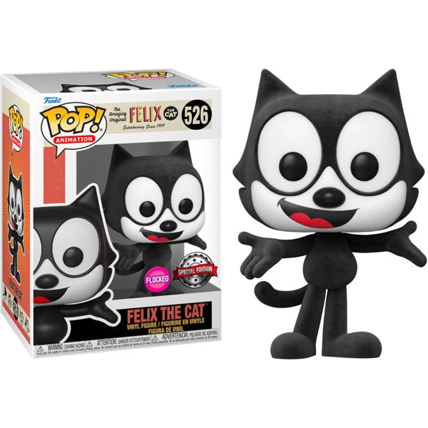 Gametraders Rouse Hill Felix The Cat - Felix Flocked US Exclusive Pop! Vinyl Pop Vinyls 5 Gametraders Rouse Hill Felix The Cat - Felix Flocked US Exclusive Pop! Vinyl Pop Vinyls