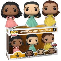 Gametraders Rouse Hill Hamilton - Schuyler Sisters US Exclusive Pop! Vinyl 3-Pack Pop Vinyls