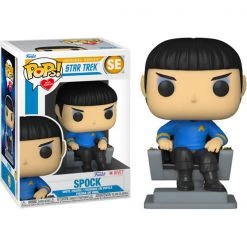 Gametraders Rouse Hill Pop Vinyls Star Trek: The Original Series - Spock In Chair Pop! With Purpose Pop! Vinyl 7 Gametraders Rouse Hill Pop Vinyls Star Trek: The Original Series - Spock In Chair Pop! With Purpose Pop! Vinyl