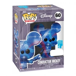 Gametraders Rouse Hill Mickey Mouse - Conductor Mickey (Artist Series) US Exclusive Pop! Vinyl With Protector Pop Vinyls