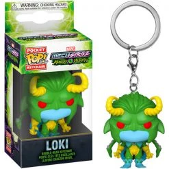 Gametraders Rouse Hill Marvel Mech Strike Monster Hunters - Loki Pocket Pop! Keychain