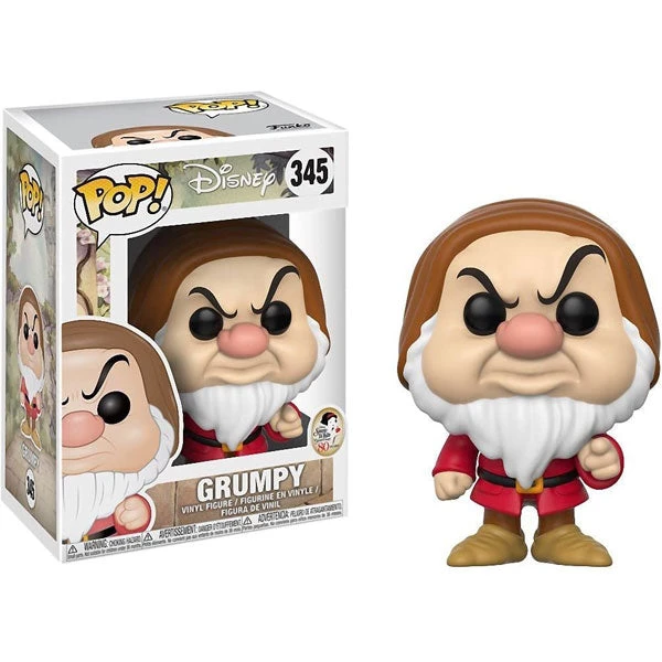 Funko Pop Vinyls Snow White And The Seven Dwarfs - Grumpy Pop! Vinyl 5 Funko Pop Vinyls Snow White And The Seven Dwarfs - Grumpy Pop! Vinyl