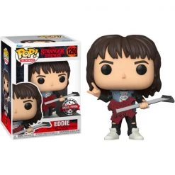 Gametraders Rouse Hill Stranger Things - Eddie With Guitar Season 4 US Exclusive Pop! Vinyl Pop Vinyls
