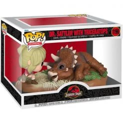 Gametraders Rouse Hill Jurassic Park - Dr. Sattler With Triceratops US Exclusive Pop! Moment