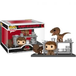 Gametraders Rouse Hill Pop Vinyls Jurassic Park - Tim Murphy With Velociraptors US Exclusive Pop! Moment