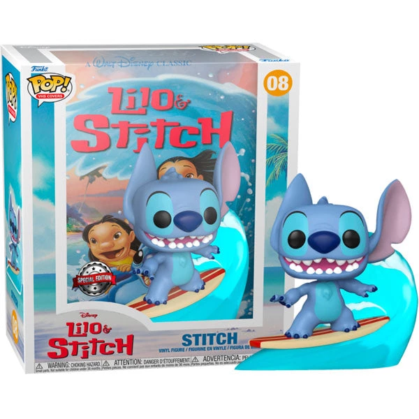 Gametraders Rouse Hill Lilo & Stitch - Stitch Surfing US Exclusive Pop! Cover Pop Vinyls 4 Gametraders Rouse Hill Lilo & Stitch - Stitch Surfing US Exclusive Pop! Cover Pop Vinyls