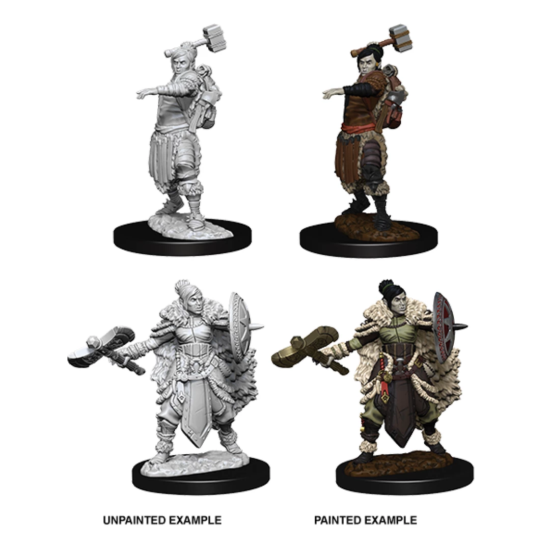 Gametraders Rouse Hill Dungeons & Dragons - Nolzur’s Marvelous Unpainted Minis: Unpainted Female Half-Orc Barbarian 3 Gametraders Rouse Hill Dungeons & Dragons - Nolzur’s Marvelous Unpainted Minis: Unpainted Female Half-Orc Barbarian