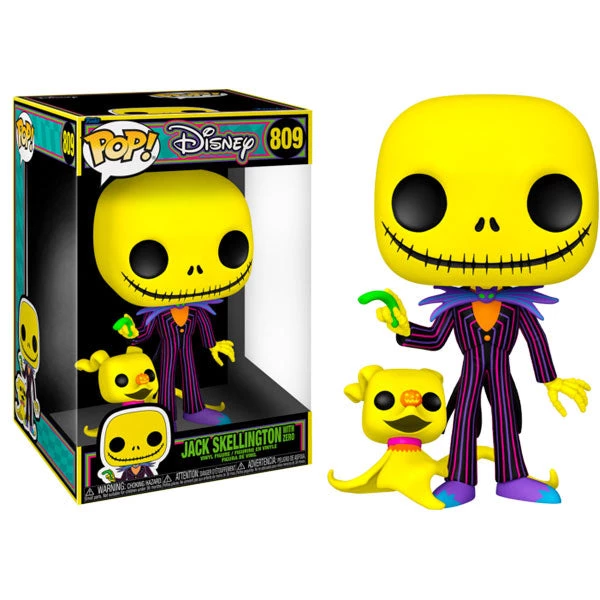 Gametraders Rouse Hill Pop Vinyls The Nightmare Before Christmas - Jack Skellington & Zero Black Light 10" Pop! Vinyl 5 Gametraders Rouse Hill Pop Vinyls The Nightmare Before Christmas - Jack Skellington & Zero Black Light 10" Pop! Vinyl