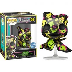 Gametraders Rouse Hill Pop Vinyls The Nightmare Before Christmas - Zero Black Light (Artist) US Exclusive Pop! Vinyl With Protector 7 Gametraders Rouse Hill Pop Vinyls The Nightmare Before Christmas - Zero Black Light (Artist) US Exclusive Pop! Vinyl With Protector