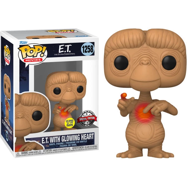Gametraders Rouse Hill E.T. The Extra-Terrestrial - E.T. Glow Heart US Exclusive Pop! Vinyl 6 Gametraders Rouse Hill E.T. The Extra-Terrestrial - E.T. Glow Heart US Exclusive Pop! Vinyl