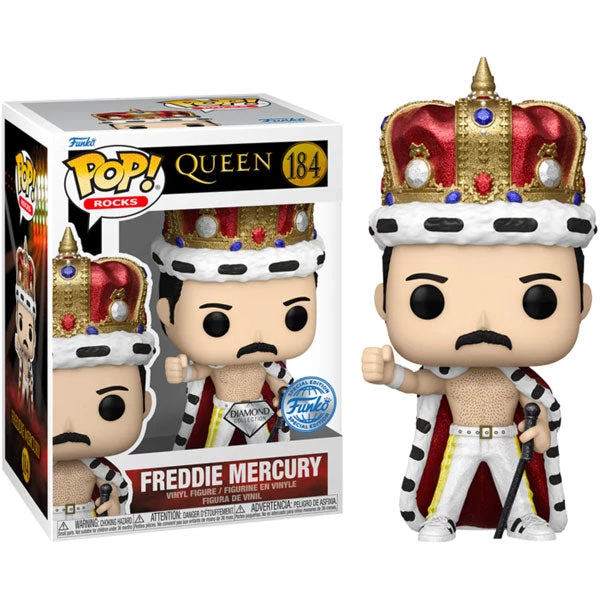 Gametraders Rouse Hill Queen - Freddie Mercury King Diamond Glitter US Exclusive Pop! Vinyl Pop Vinyls 5 Gametraders Rouse Hill Queen - Freddie Mercury King Diamond Glitter US Exclusive Pop! Vinyl Pop Vinyls