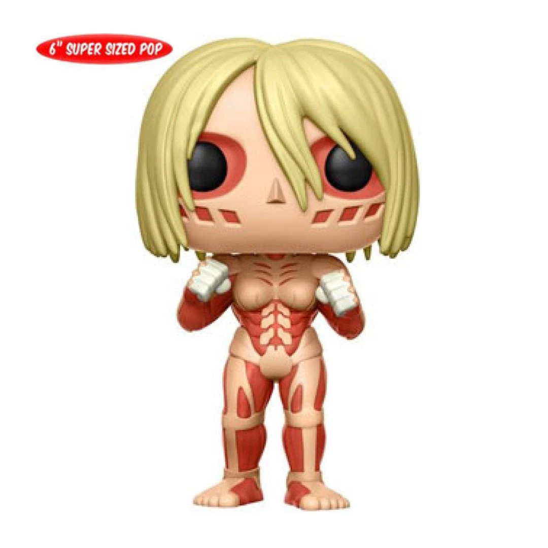 Funko Pop Vinyls Attack On Titan - Female Titan 6 Inch Pop Vinyl 3 Funko Pop Vinyls Attack On Titan - Female Titan 6 Inch Pop Vinyl