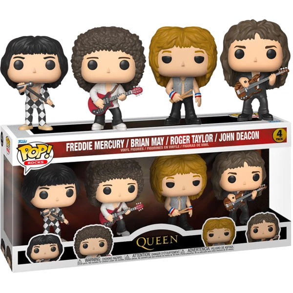 Gametraders Rouse Hill Pop Vinyls Queen - US Exclusive 4-Pack Pop! Vinyl 3 Gametraders Rouse Hill Pop Vinyls Queen - US Exclusive 4-Pack Pop! Vinyl