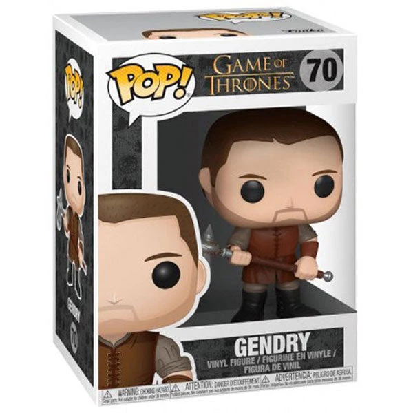 Funko Pop Vinyls Game Of Thrones - Gendry Pop! Vinyl 4 Funko Pop Vinyls Game Of Thrones - Gendry Pop! Vinyl
