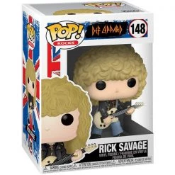 Gametraders Rouse Hill Def Leppard - Rick Savage Pop! Vinyl