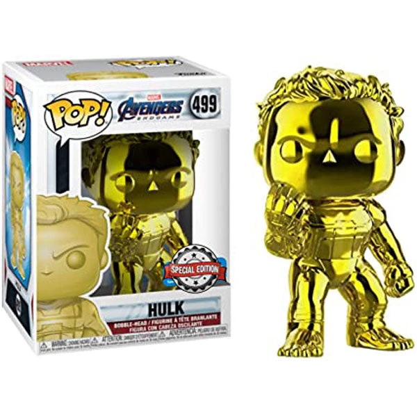Gametraders Blacktown Pop Vinyls Avengers 4: Endgame - Hulk Yellow Chrome US Exclusive Pop! Vinyl 5 Gametraders Blacktown Pop Vinyls Avengers 4: Endgame - Hulk Yellow Chrome US Exclusive Pop! Vinyl