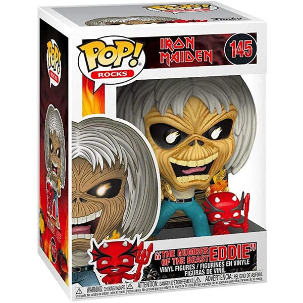 Gametraders Rouse Hill Iron Maiden - Number Of The Beast Skeleton Eddie Pop! Vinyl Pop Vinyls 4 Gametraders Rouse Hill Iron Maiden - Number Of The Beast Skeleton Eddie Pop! Vinyl Pop Vinyls