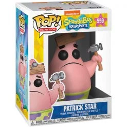Gametraders Rouse Hill Pop Vinyls Spongebob SquarePants - Patrick With Board Pop! Vinyl 6 Gametraders Rouse Hill Pop Vinyls Spongebob SquarePants - Patrick With Board Pop! Vinyl