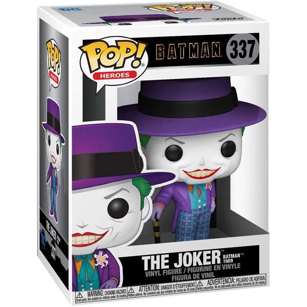 Gametraders Rouse Hill Batman 1989 - Joker With Hat Pop! Vinyl Pop Vinyls 4 Gametraders Rouse Hill Batman 1989 - Joker With Hat Pop! Vinyl Pop Vinyls