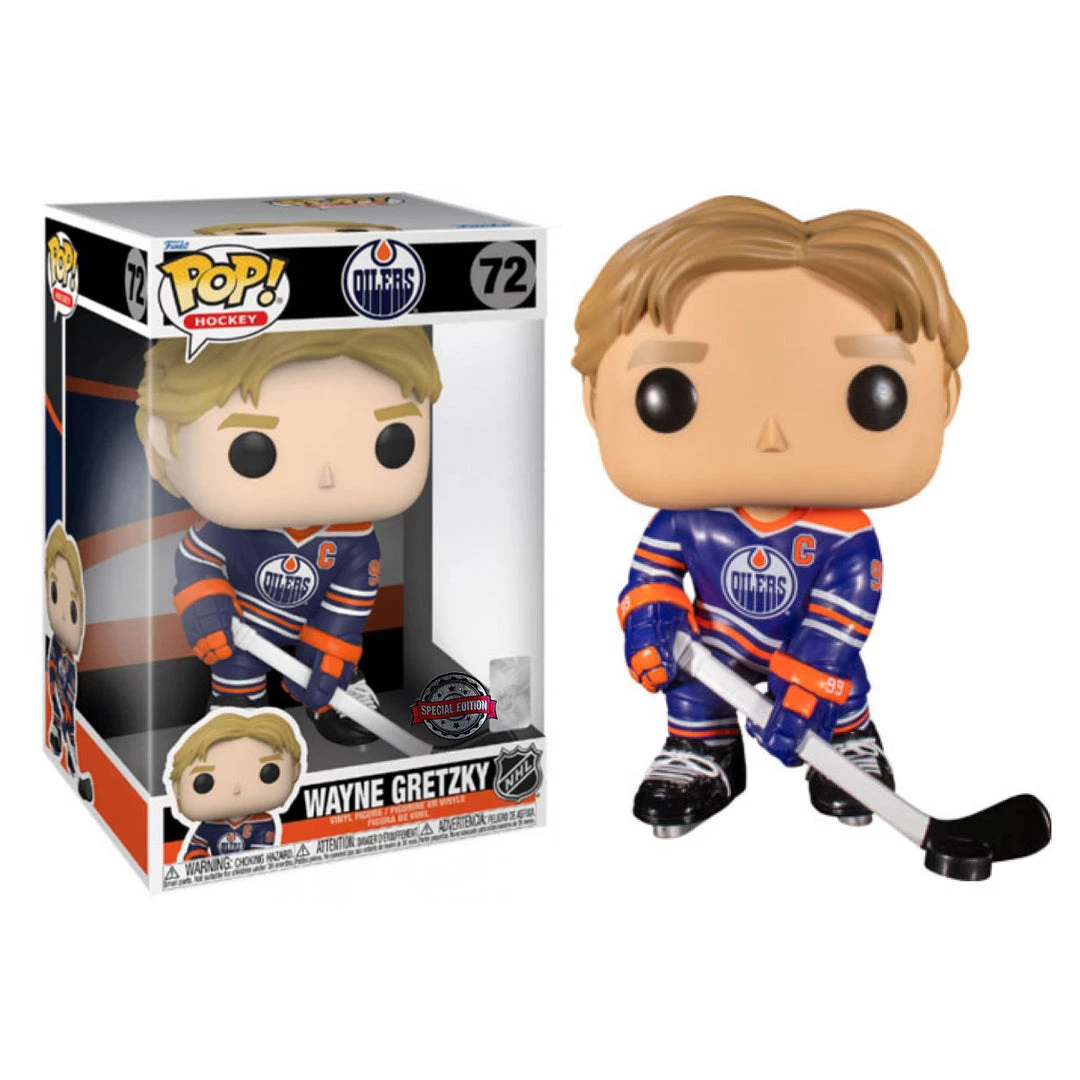 Gametraders Rouse Hill NHL: Oilers - Wayne Gretzky (Blue) US Exclusive 10" Pop! Vinyl Pop Vinyls 5 Gametraders Rouse Hill NHL: Oilers - Wayne Gretzky (Blue) US Exclusive 10" Pop! Vinyl Pop Vinyls