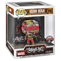 Gametraders Rouse Hill Iron Man - Graffiti Deco US Exclusive Pop! Deluxe