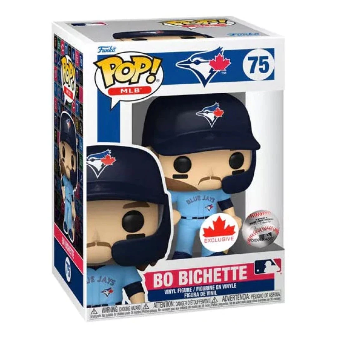 Gametraders Rouse Hill Pop Vinyls MLB: Blue Jays - Bo Bichette (2020 Jersey) US Exclusive Pop! Vinyl 4 Gametraders Rouse Hill Pop Vinyls MLB: Blue Jays - Bo Bichette (2020 Jersey) US Exclusive Pop! Vinyl