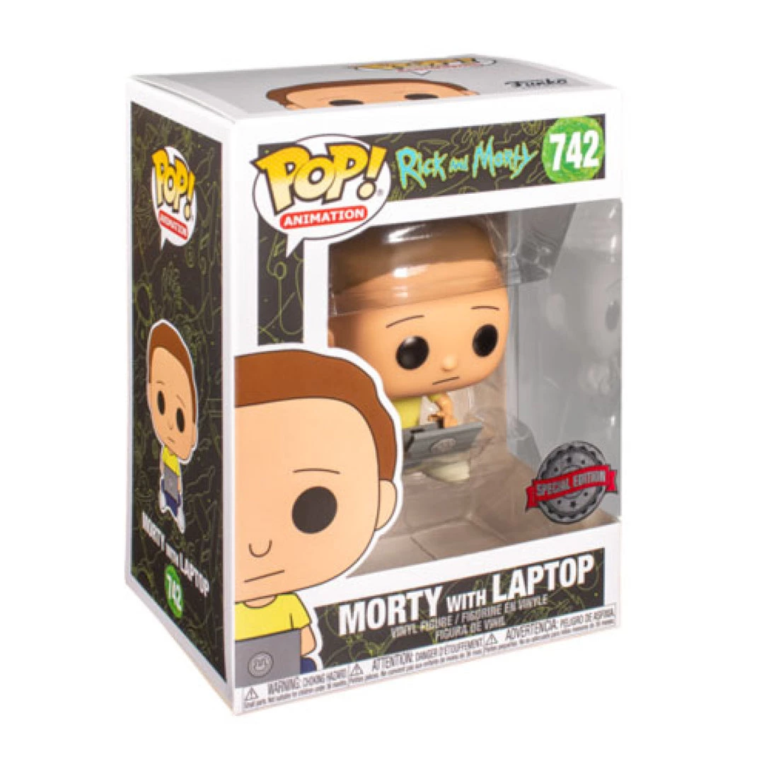 Gametraders Rouse Hill Pop Vinyls Rick And Morty - Morty With Laptop US Exclusive Pop! Vinyl 4 Gametraders Rouse Hill Pop Vinyls Rick And Morty - Morty With Laptop US Exclusive Pop! Vinyl