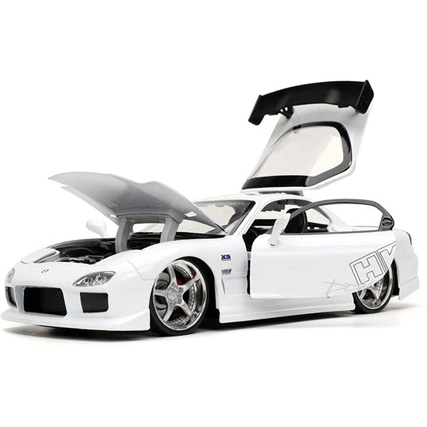 Gametraders Rouse Hill Fast And Furious - 1993 Mazda RX-7 FD3S-Wide 1:24 Scale Hollywood Ride 7 Gametraders Rouse Hill Fast And Furious - 1993 Mazda RX-7 FD3S-Wide 1:24 Scale Hollywood Ride